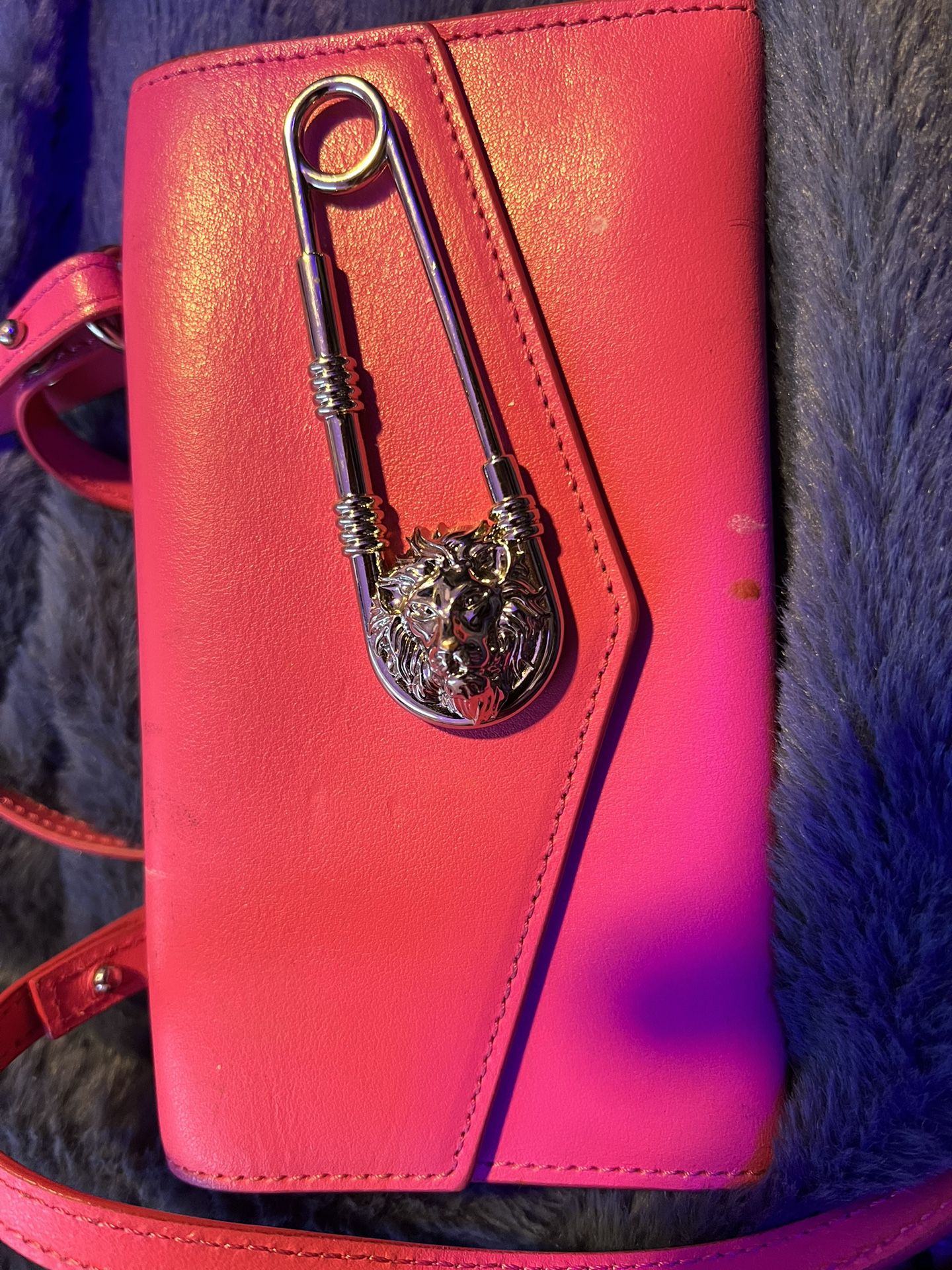 Pink Versace Wallet 
