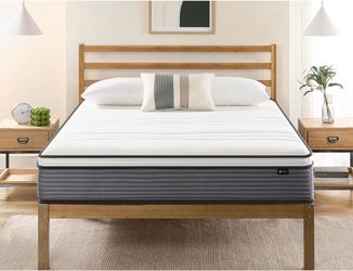 10-in Medium King Cooling Pocketed coil spring Mattress in a Box