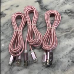 BRAND NEW IPHONE AND ANDROID CHARGERS $6