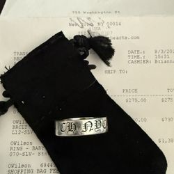 Chrome hearts NYC spacer Ring 