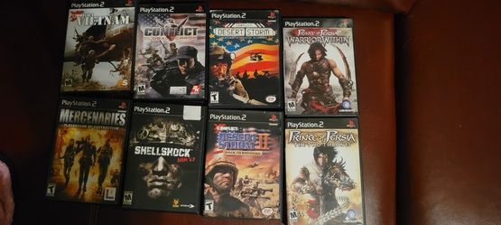 Playstation 2 Games 8 games (used)