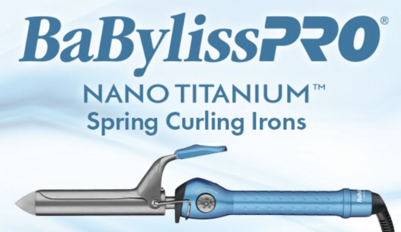 BabylissPRO Nano Titanium Professional Curling Iron For All Hair