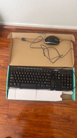 Logitech Mk 200 Plug-in keyboard with mouse