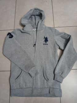 U.S. Polo Assn. Boys' Front Hooded Sweatshirt Hoodie 