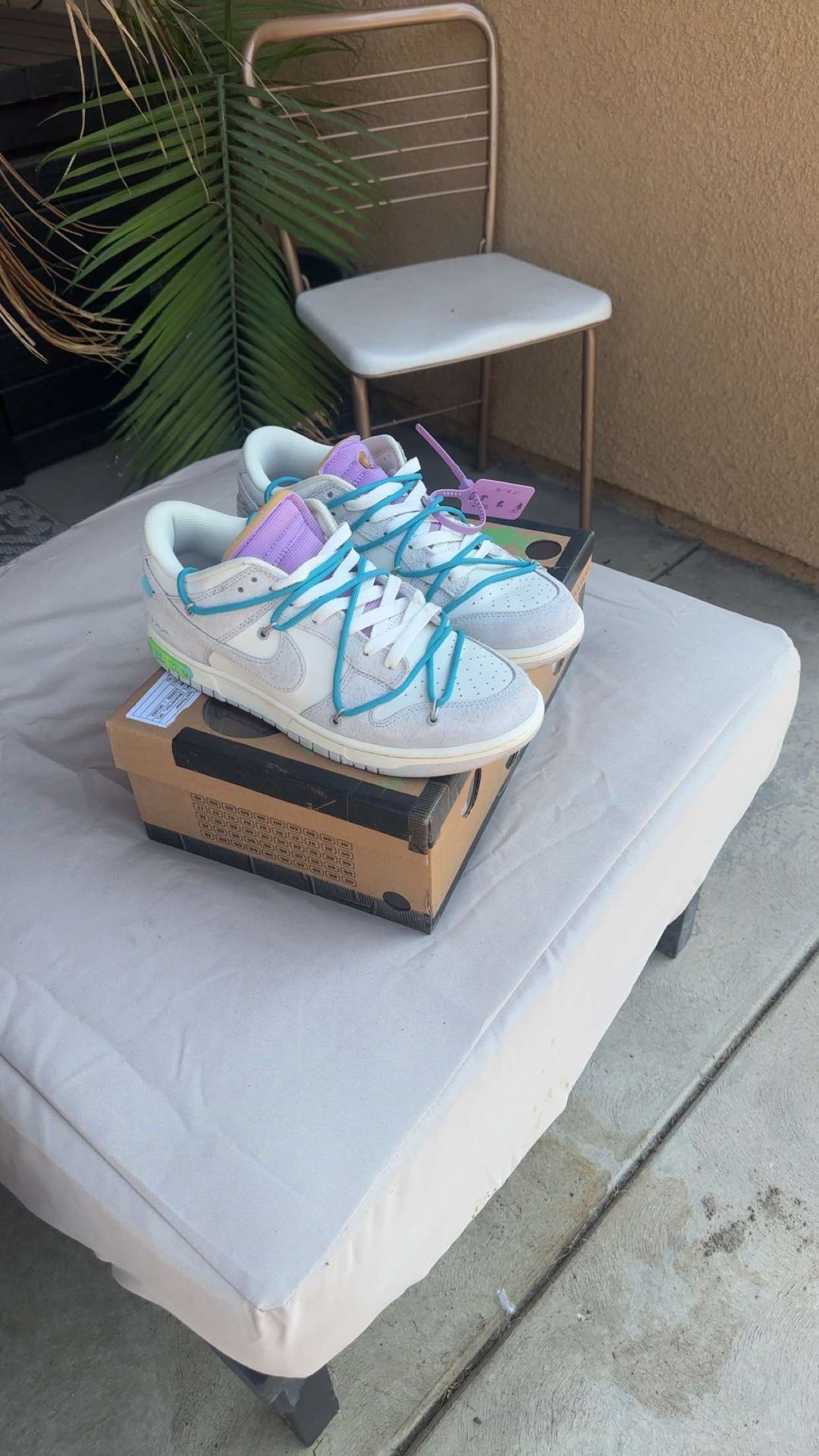 Nike Off White SB Dunks lot 36 , size 11