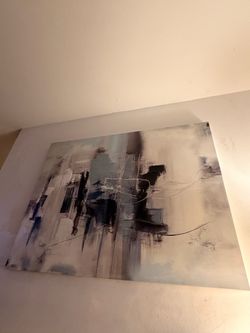 Large Abstract Wall Art Canvas