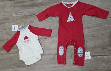 New Christmas Baby Outfits 3-6 months