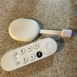 Google Chromecast with Google TV (HD) Snow