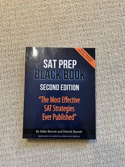 SAT Prep Black Book 2nd Edition – $15 OBO
