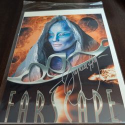 Farscape Virginia Hay Autographed 8x10 Photo