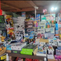 Toys ,drones, Skateboards,  Hover Boards,  Rc Cars ,dolls 