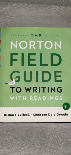 The Norton Field Guide To Writing