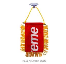 Supreme FW26 Fringed Flag Banner (Brand New Sealed). Brand New flag.