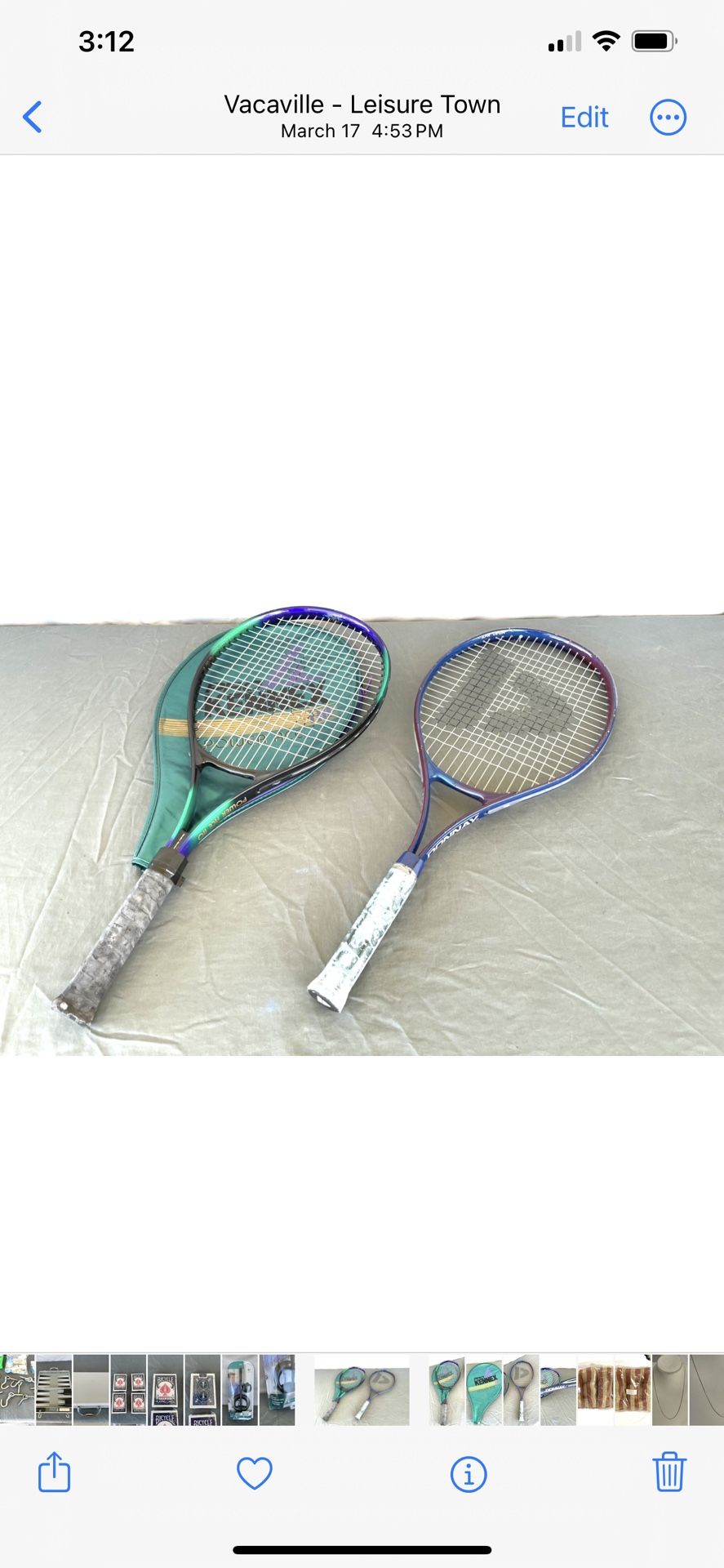 Great Condition Two Kennex Tennis Rackets