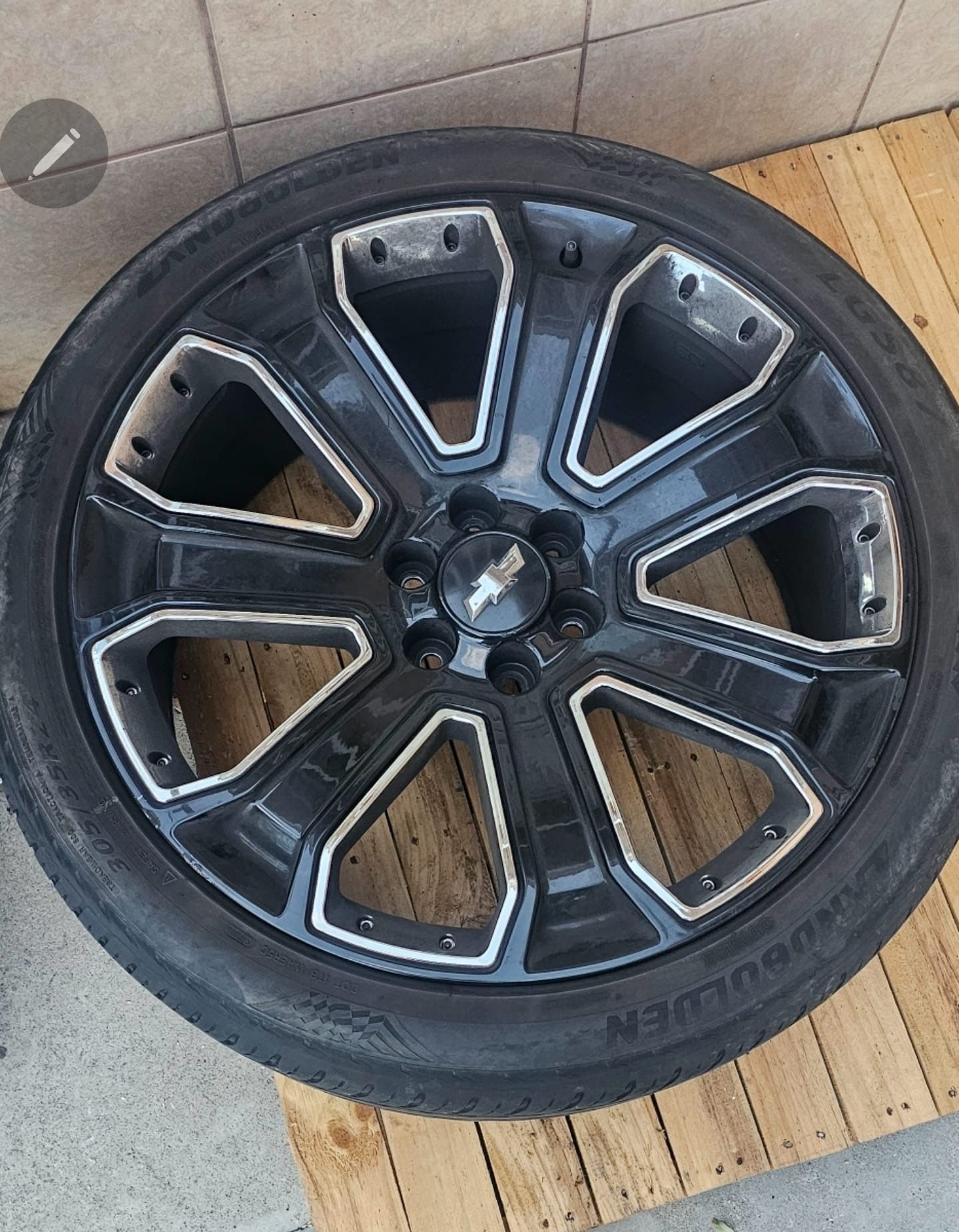 24” Denali Style Rims