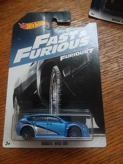 Hot Wheels Fast And Furious Subaru WRX