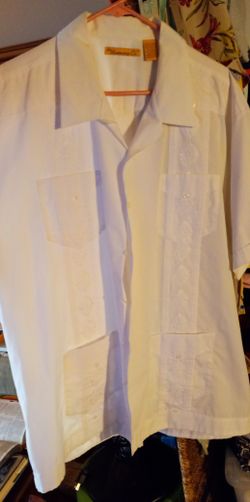 Havanera Co. Cream Color Shirt XXL 