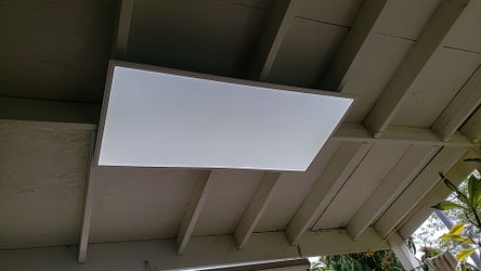 2 white led light