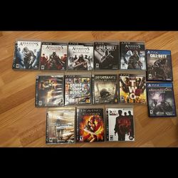 PlayStation 3 games 10 to 15 each