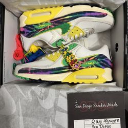 Nike Air Max 90 Grateful Dead University Of Oregon Grateful Duck Size 10.5 $250