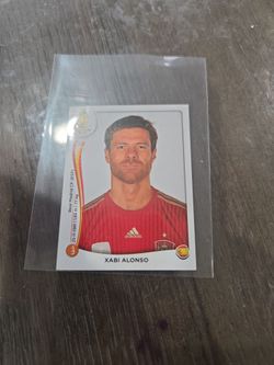 Xabi Alonso Panini Football Sticker Spain