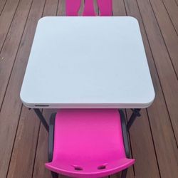Child’s Table And 2 Chairs