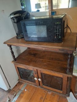 Microwave cart