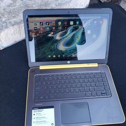 Yellow & Black Limited Edition Studios Beats audio Laptop HP 14 inch 4GB 500GB is touchscreen $220! Or trade for Pokémon cards