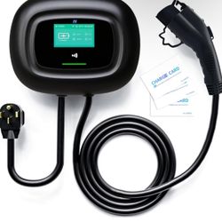 Brand New In The Box- KHONS Level 2 EV Charger Up to 40 Amp 240V 10kW Home Car Charger NEMA 14-50 Plug 25ft Cable Indoor/Outdoor Car Charging Station 
