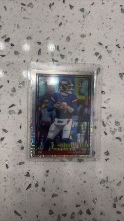 Jaxson Dart Topps Chrome mojo refractor