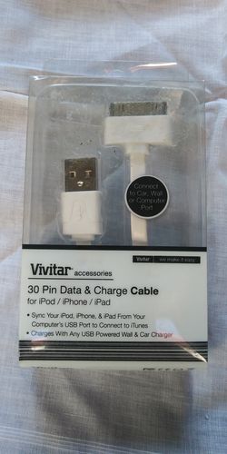 A,30 PIN DATA AND CHARGE CABLE
