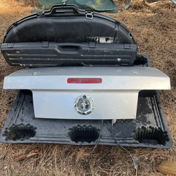 Car Trunk Mustang Silver