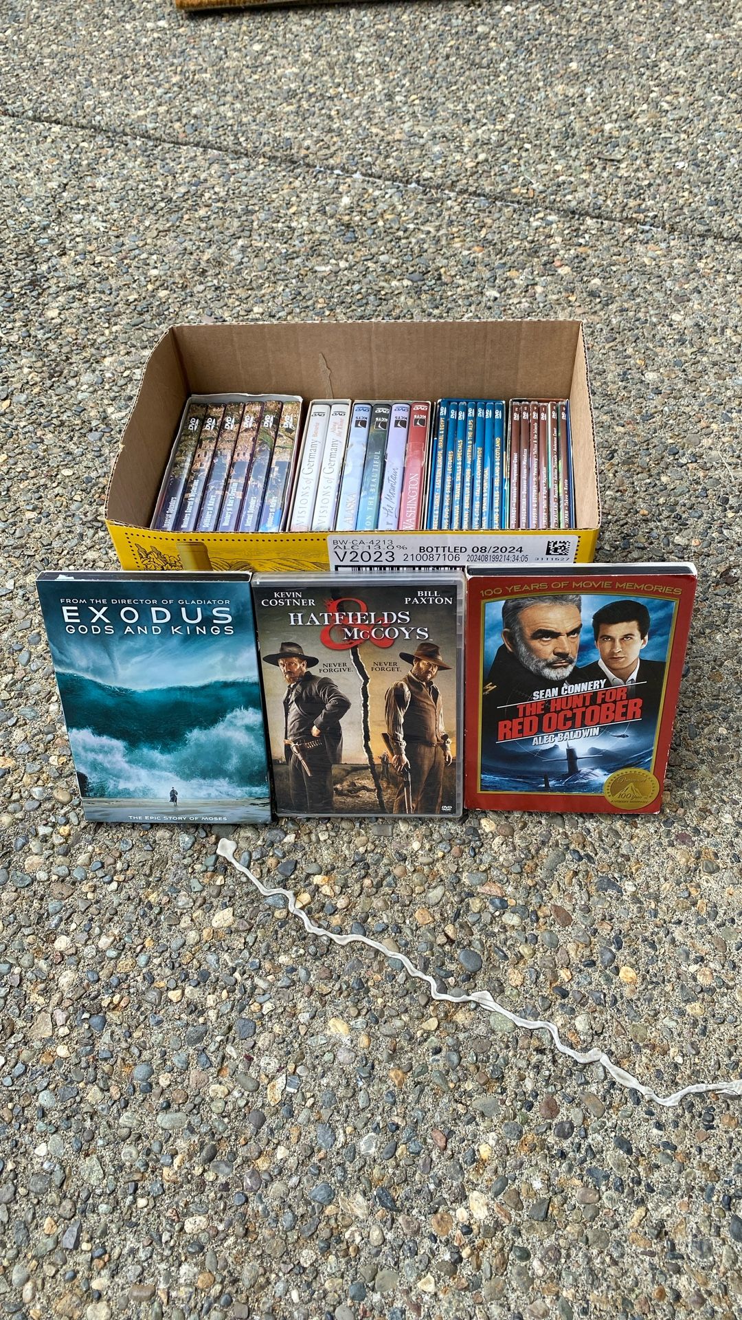 Lot Of DVDs Mostly Travel