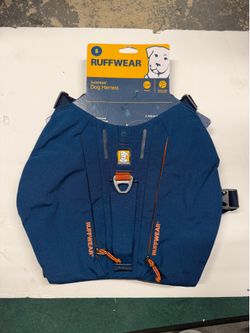 Ruffwear Switchbak™ Dog Harness / Blue/ Size: Small 22-27”