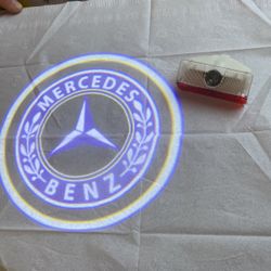 Mercedes Door Emblem Set Of 2 Logo