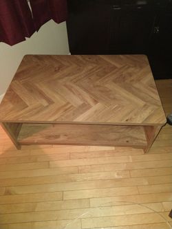Coral cape coffee table