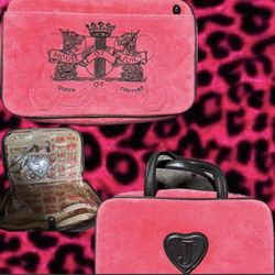 Juicy couture makeup bag