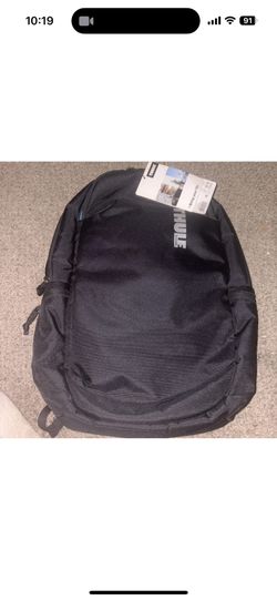 Thule Subterra 23L Convertible Carry-On Luggage – Black Exterior, Aqua Interior