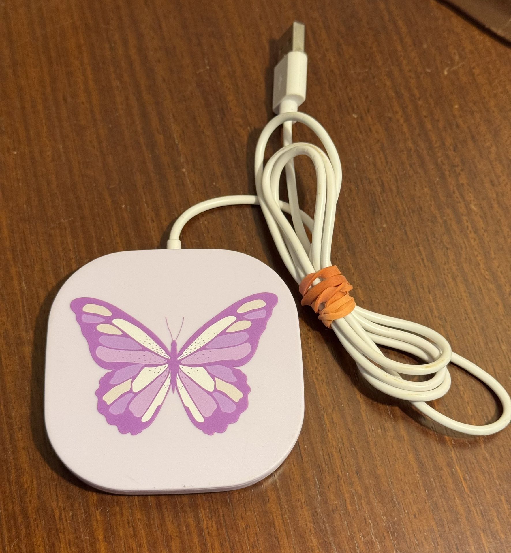 Butterfly Fashion Print Wireless Charging Pad 5W