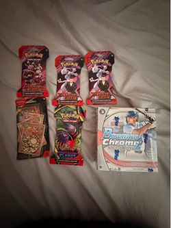 Cards Pokémon and Topps Chrome Baseball 2025