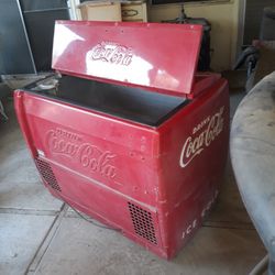  Coke Cola Soda Machine Cooler 1950's $3500.00