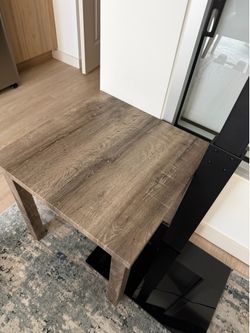 Coffee table and 2 side tables