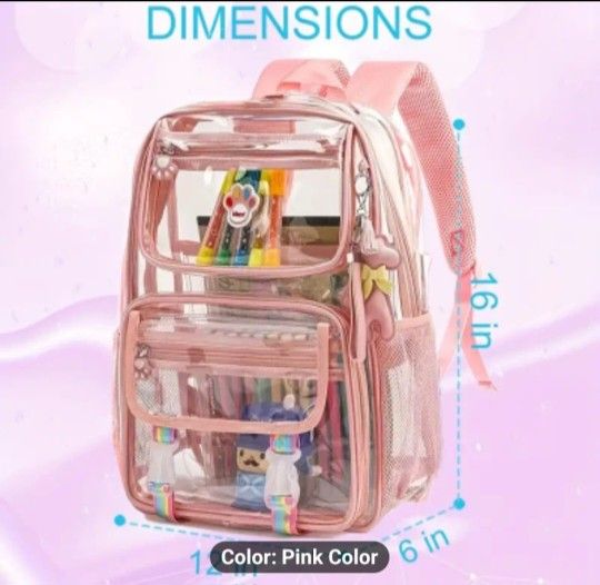 Clear Backpacks