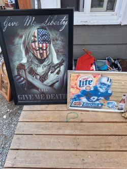 Signs and memorabilia