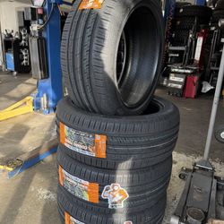 255/45R19 New Tires (Set of 4) – EV Ready – XL 104V