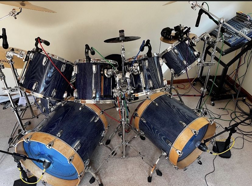 Custom Built Drumset