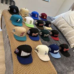 Various Fitted Hats