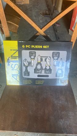 Austin Tools 6 PC Pliers Set