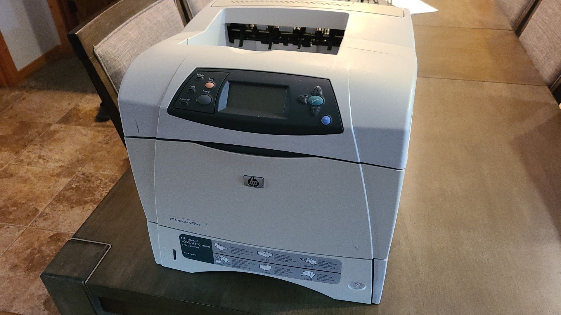 HP Laserjet 4250n laser printer