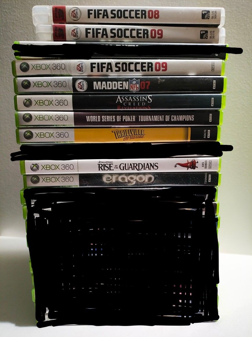 Xbox 360 Games Lot (Read Description)